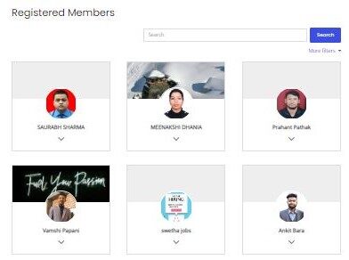 registered members