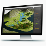 GIS software interface