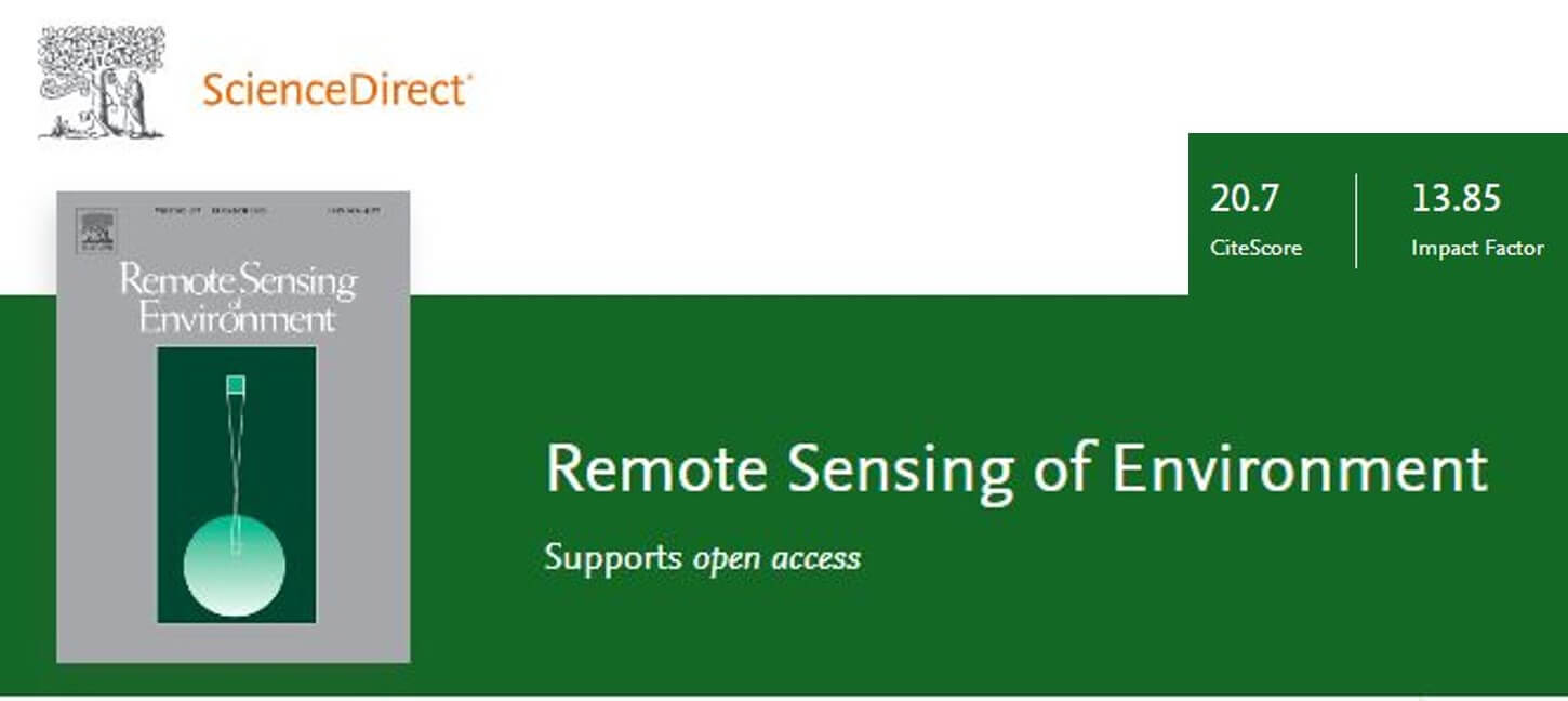 Remote Sensing of Environment Journal