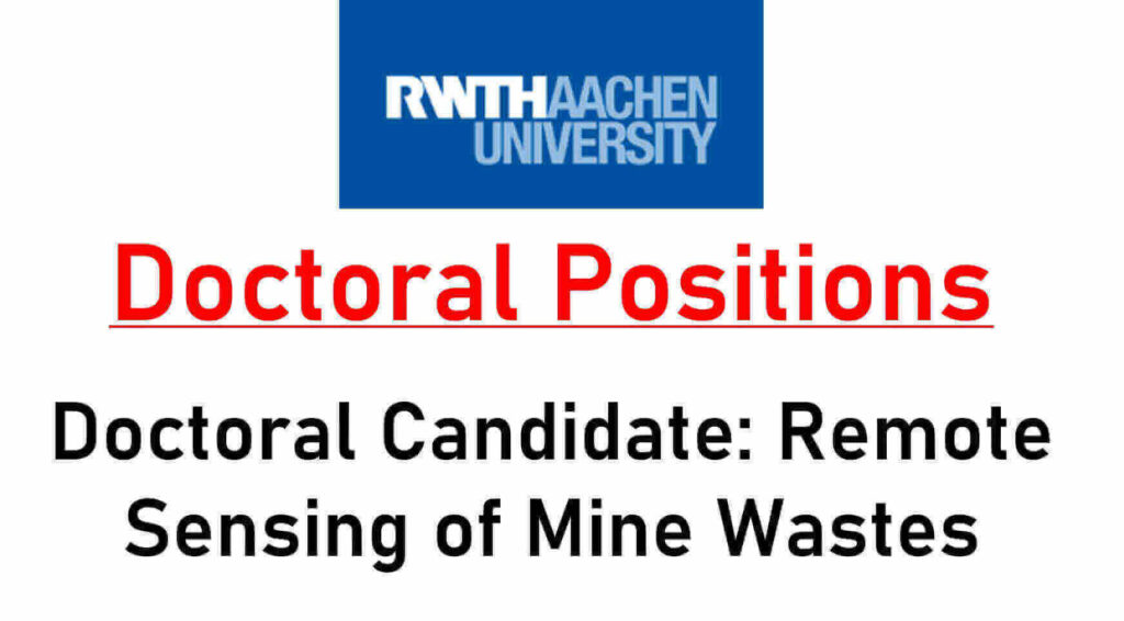 Doctoral Candidate | PhD position | phd vacancies | Remote Sensing