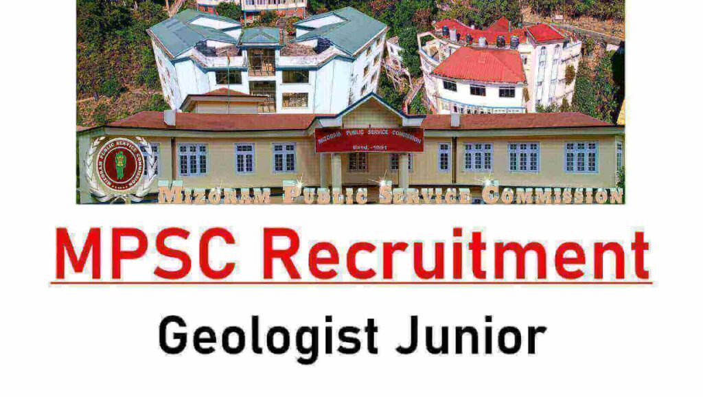 MPSC Online Vacancy | Geologist Junior
